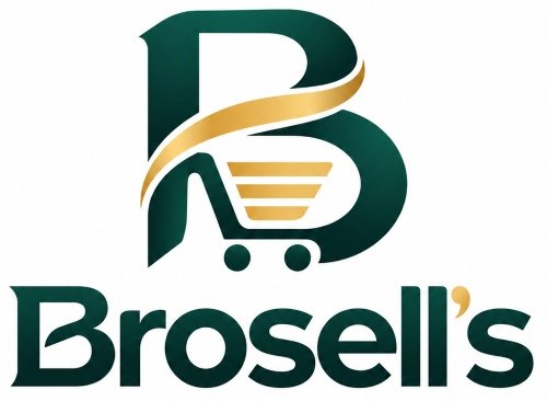 Brosell’s white logo